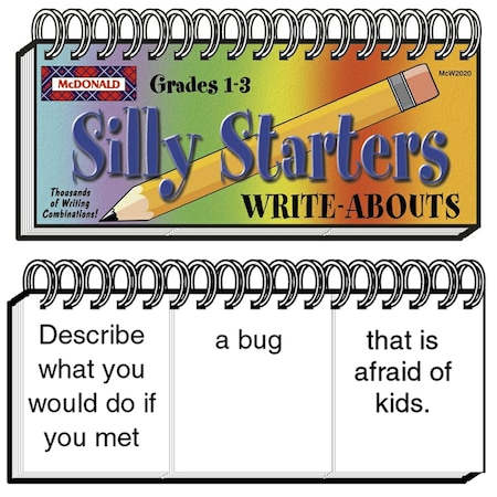 Mcdonald Publishing Silly Starters Write-Abouts, Grade 1-3, PK2 TCRW2020